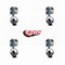 Service Caster 2 Inch Bright Chrome Metal Ball Caster - Corner Mount Bracket - SCC, 4PK SCC-GR01S20-DCS-BC-71678-4-CB90-4 - alternate 2